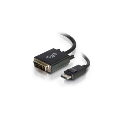 1m DisplayPort Male to Single Link DVI-D Male Adapter Cable - Black